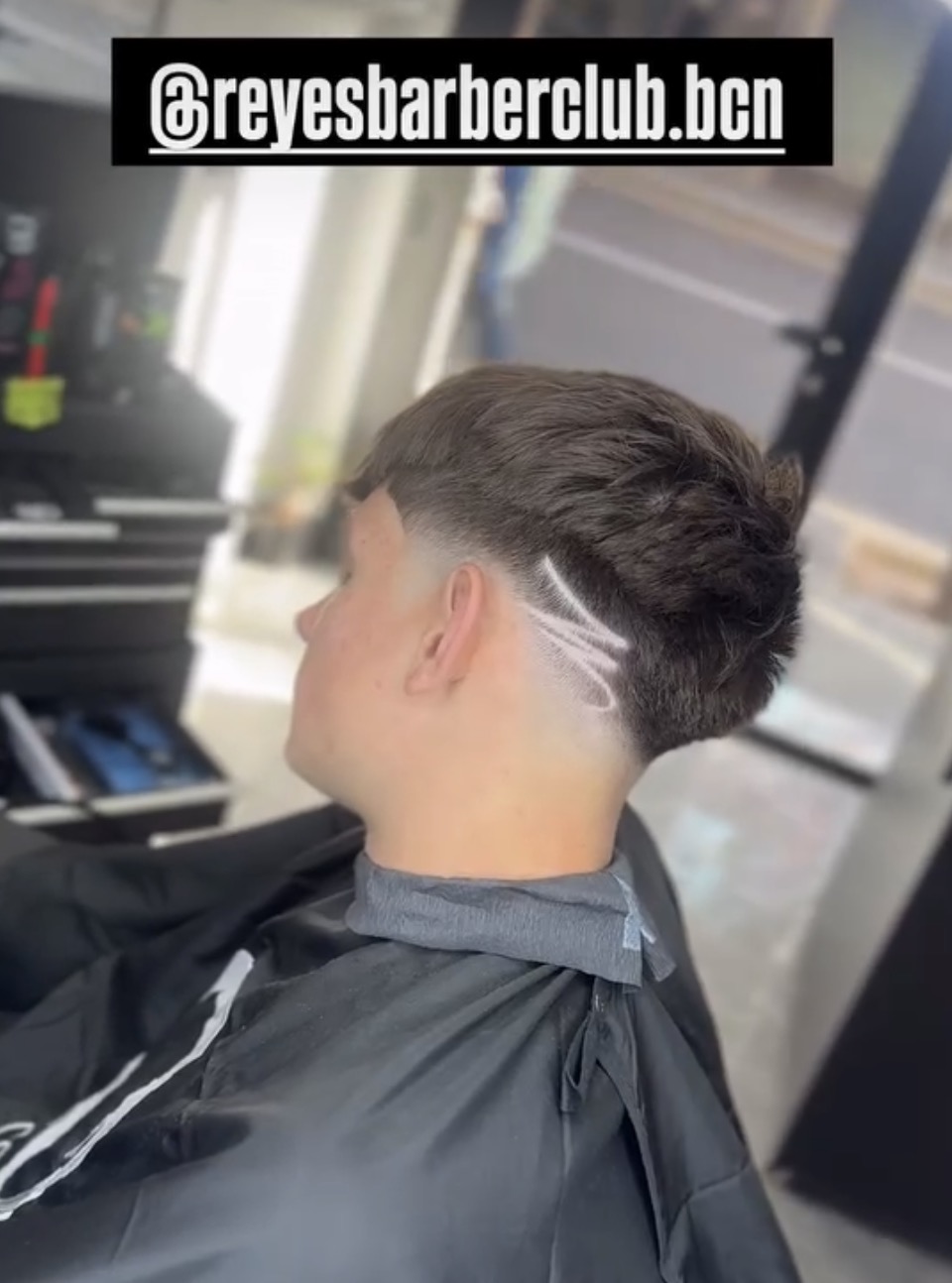Fade de precisión — Alejo, Reyes Barber Club