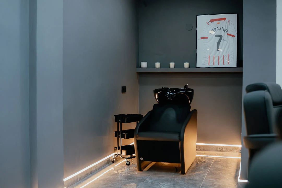 Sillón de barbería